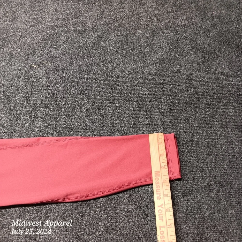 All in Motion Pants Women XS Extra Small Red Stretch Cute‎ Leggings Skinny